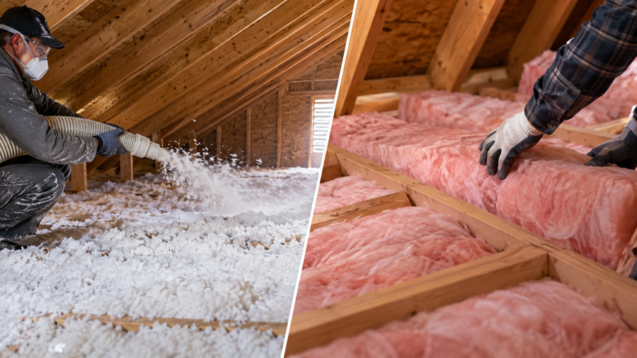 Blown-In vs Batt Insulation